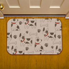 Imagem do Kit Tapetes de Cozinha Cachorrinhos - 3 peças