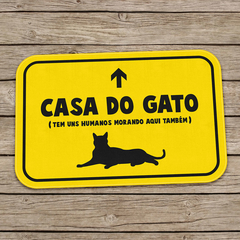Tapete Decorativo Casa do Gato - loja online