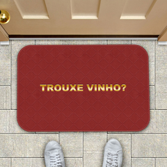 Tapete Decorativo Trouxe Vinho