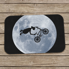 Imagem do Tapete Decorativo ET BMX Radical na Lua