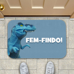 Tapete Decorativo MEME Tiranofauro Rex Fem-Findo - Geleia Presentes Criativos, Diferentes, Legais e Originais