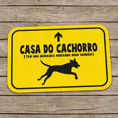 Tapete Decorativo Casa do Cachorro - comprar online