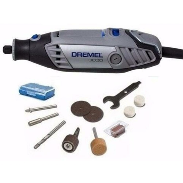 Dremel 3000 Micro retífica com Eixo Flexível e 82 Acessórios 110V