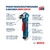 Combo Bosch 12v Parafusadeira Gwb Furadeira Gsb 120li+bolsa - comprar online