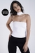 Tube Top com Echarpe Branco - loja online