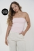 Tube Top com Echarpe Rosa Bebê - comprar online