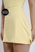 Vestido Duo Curto com Short Amarelo Bebê - comprar online