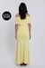 Vestido Longo Ombro a Ombro Amarelo Bebê - loja online