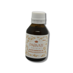 Aceite esencial de Naranja Dulce al 50% - Parvati Natural - Cosmética Natural y Insumos de Cosmética Natural