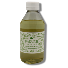 Aceite de Aloe Vera (macerado) - Parvati Natural - Cosmética Natural y Insumos de Cosmética Natural