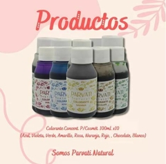 Combo Colorantes 100ml x 10