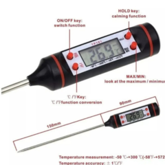 Termometro Digital -50 a 300C° (SIN PILA)