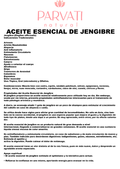 Aceite Esencial De Jengibre en internet