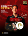 Kit do Artilheiro Pedro com Patch Exclusivo & Dedicatória – Autografado