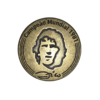 Moeda Colecionável Comemorativa Campeão Mundial 1981 - Zico