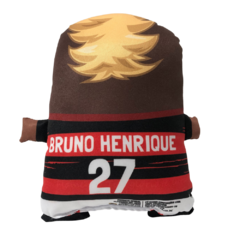 Almofada Decorativa Flamengo Bruno Henrique - 25 cm - comprar online