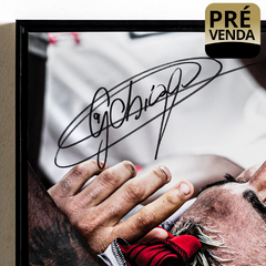 Quadro “Glória” Autografado pelo Gabigol - Edição Limitada na internet