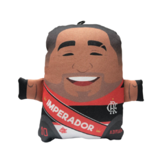 Mini Almofada Adriano Imperador Flamengo - 15 cm - comprar online