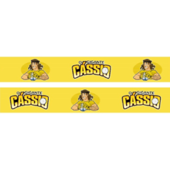 Porta Copo Chaveiro Cassio Infantil - Amarelo - comprar online