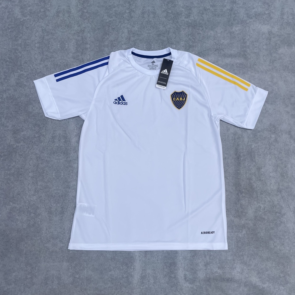 CAMISETA DE ENTRENAMIENTO BLANCA DE BOCA