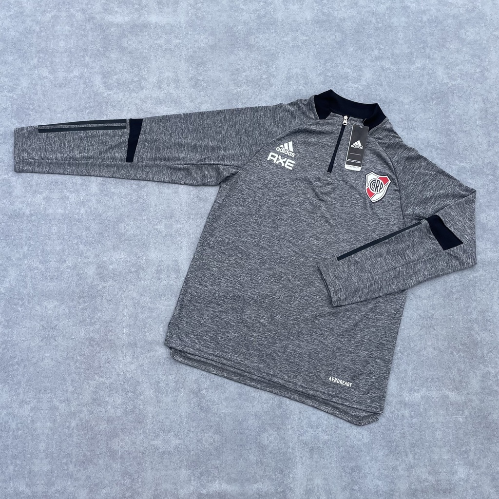 BUZO DE ENTRENAMIENTO GRIS DE RIVER Tienda Argentina