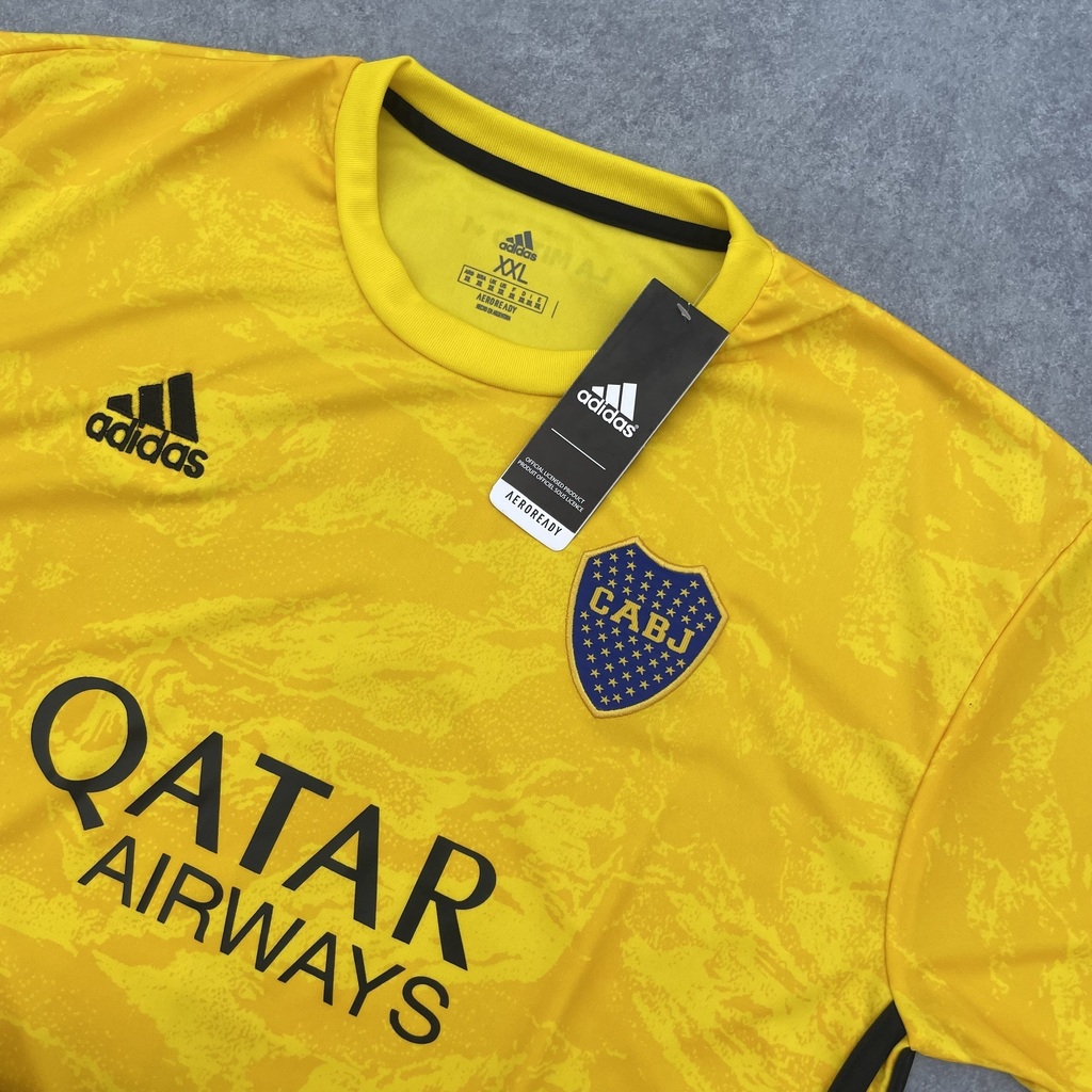 CAMISETA AMARILLA DE ARQUERO DE BOCA - Tienda Argentina