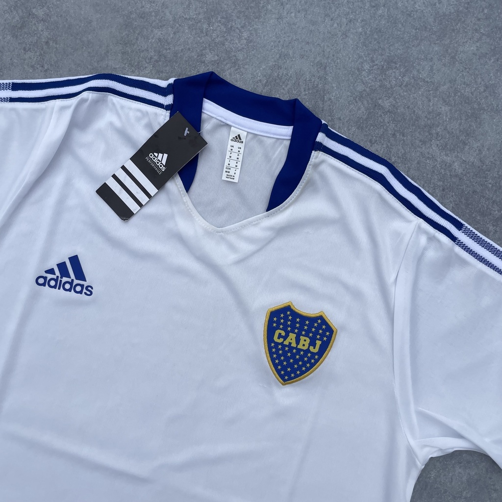 CAMISETA DE ENTRENAMIENTO BLANCA DE BOCA