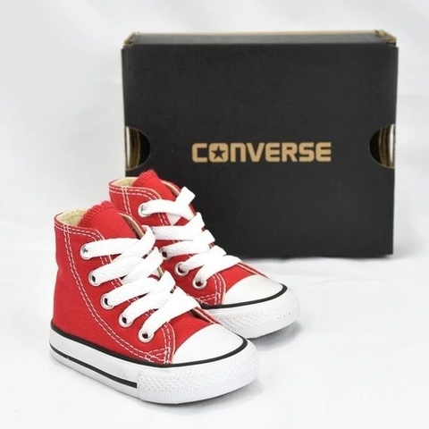 zapatillas botitas converse roja Comprar en Dbebe