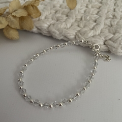 Pulsera Brisa Cristal (plata 925)