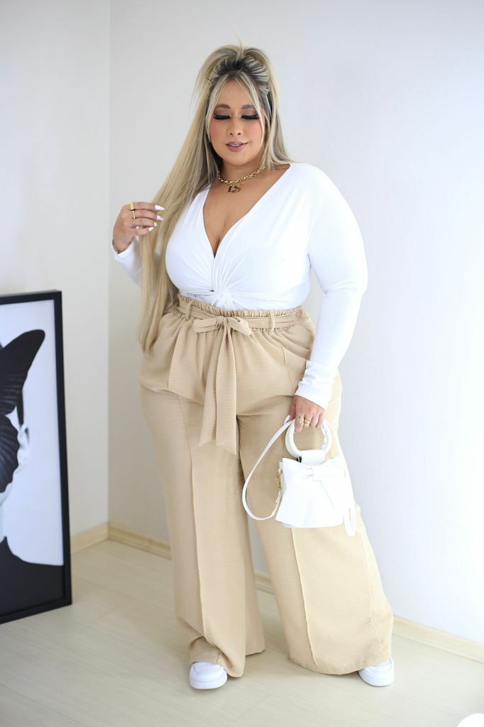 CAL A DA LARI BEGE NUDE Plus Size Bella Bia