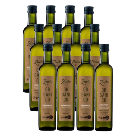 ACEITE DE OLIVA EXTRA VIRGEN ZUELO ORGANICO de 250cc CAJA x 12 UN