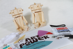 Robots de madera - ART POWER TOYS