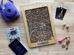 París - Mapa 3D - comprar online