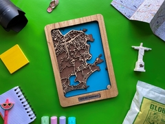 Río de Janeiro - Mapa 3D - comprar online