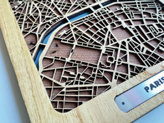 París - Mapa 3D - Imaps