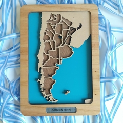 Argentina- Mapa 3D en internet