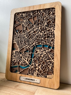 Londres - Mapa 3D - comprar online