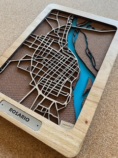 Rosario - Mapa 3D - comprar online