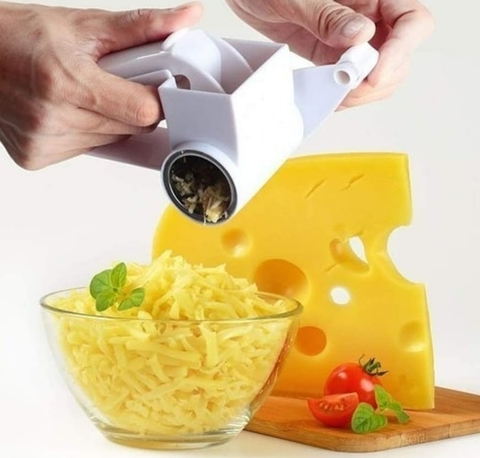 Rallador de queso rotativo