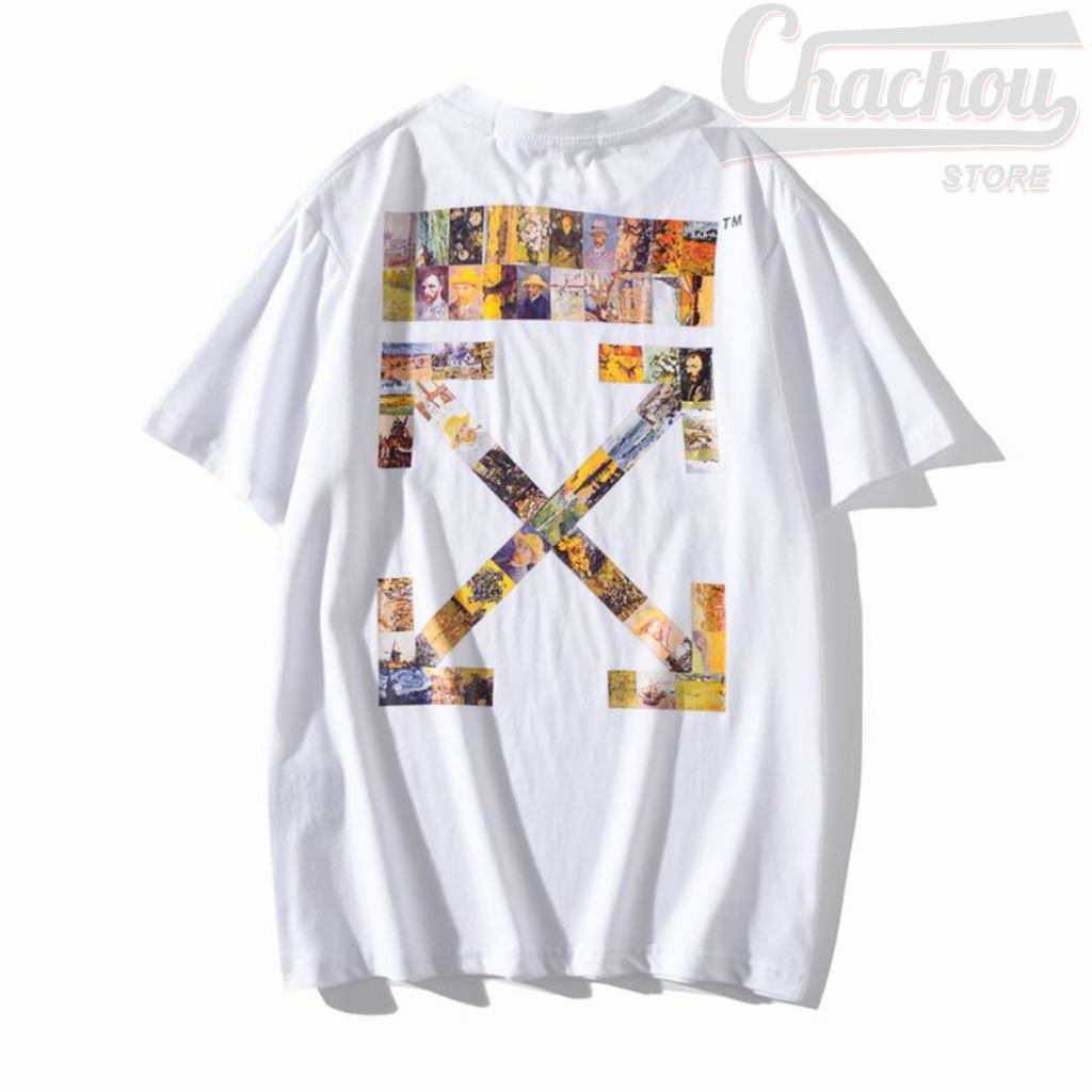 Camiseta Off White Classic X Van Gogh Works