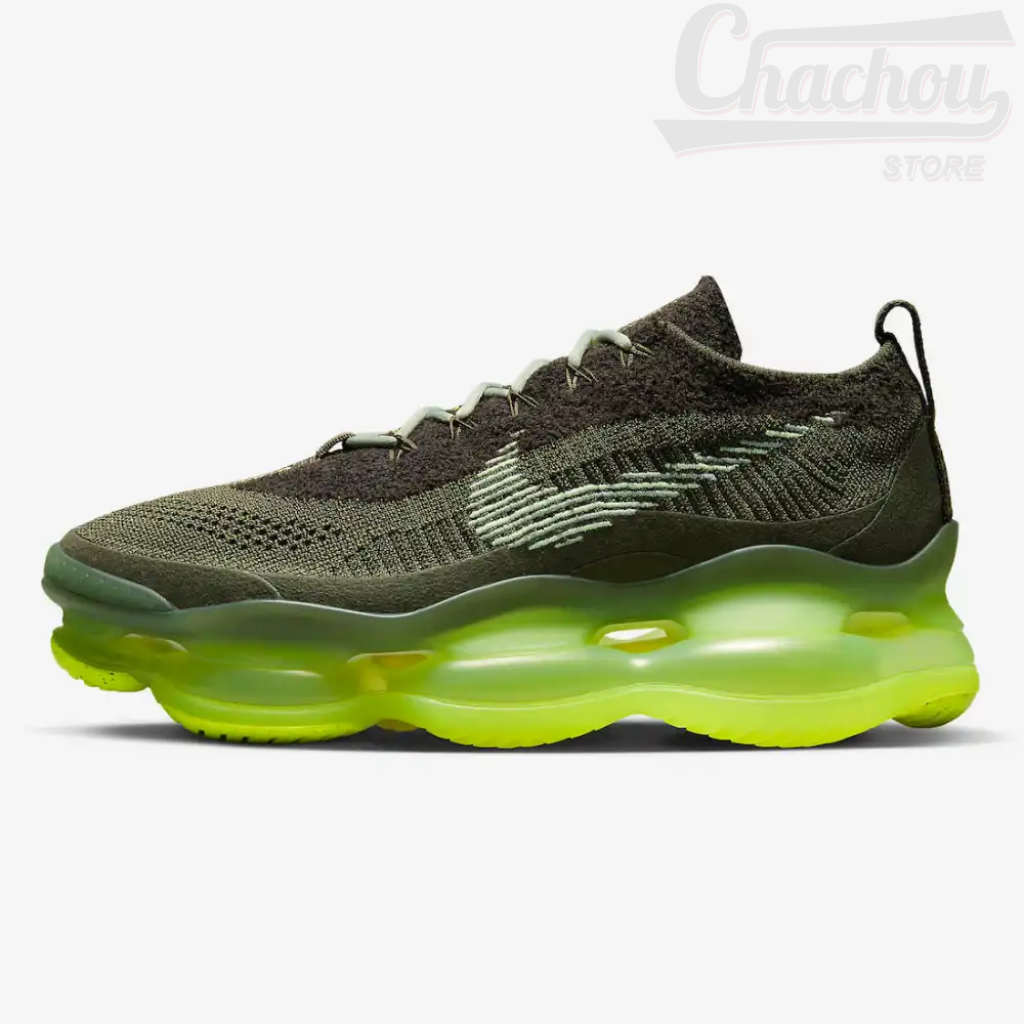 T nis Air Max Scorpion Flyknit Cargo Khaki Volt