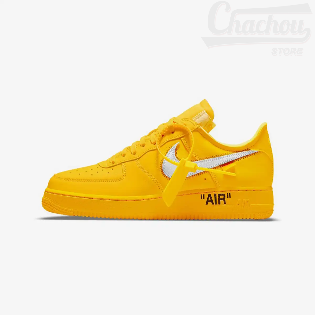 T nis Off White x Air Force 1 Low Lemonade