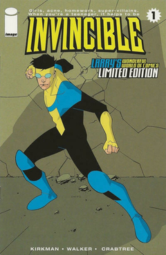 Invincible 1 - Larry's Wonderful World of Comics Limited Variant