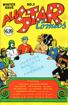 All-Star Comics 3 Facsimile Edition - Primer JSA