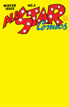 All-Star Comics 3 Facsimile Edition - Blank Variant