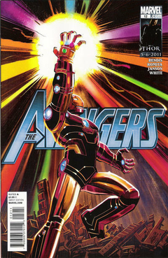 Avengers 12 - Iron Man usa el Infinity Gauntlet
