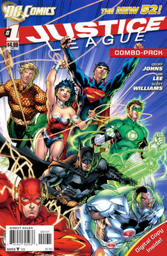 Justice League 1 Combo Pack - First Print
