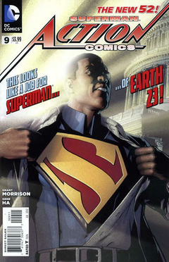 Action Comics 9 - Primer Aparición Full de Presidente Superman