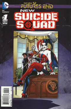 Futures End New Suicide Squad 1 - Tapa no lenticular