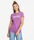 T-shirt Aeropostale feminina lilás com letras brancas